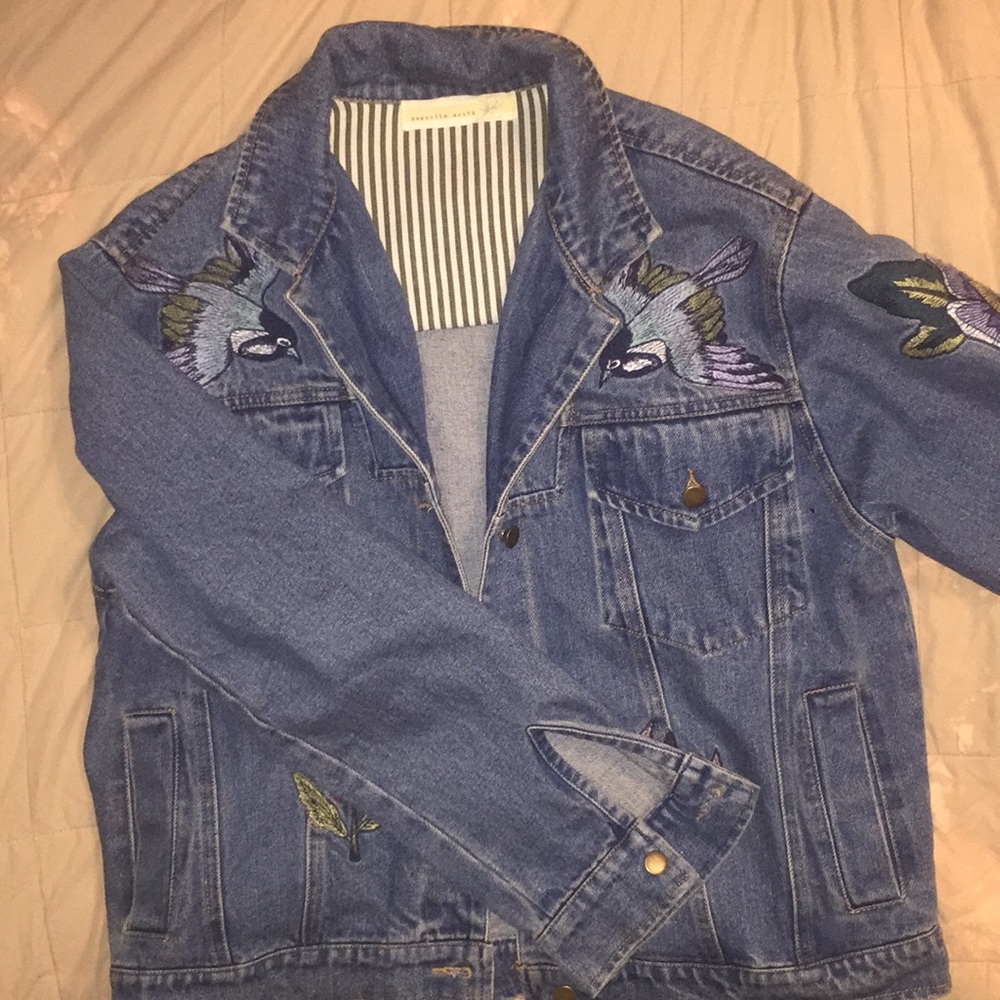 Embroidered Jean Jacket